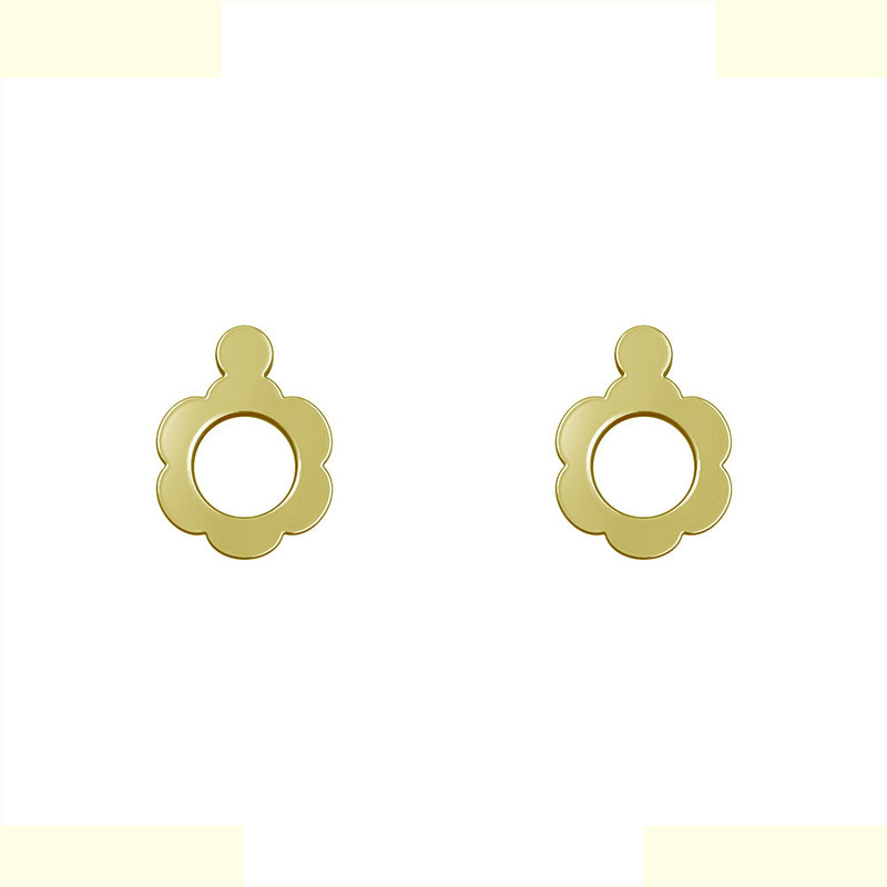 گوشواره طلا 18 عیار زنانه مدوپد مدل گل کد GA1-14409 گوشواره طلا 18 عیار زنانه مدوپد مدل گل کد GA1-14409