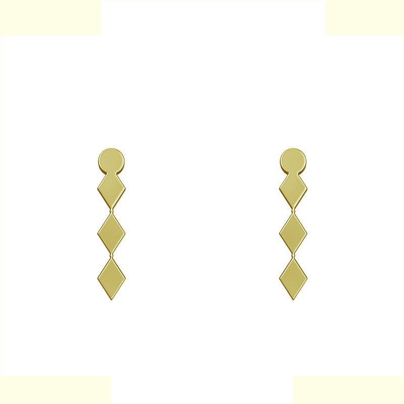 گوشواره طلا 18 عیار زنانه مدوپد مدل هندسی کد GA1-14439 گوشواره طلا 18 عیار زنانه مدوپد مدل هندسی کد GA1-14439