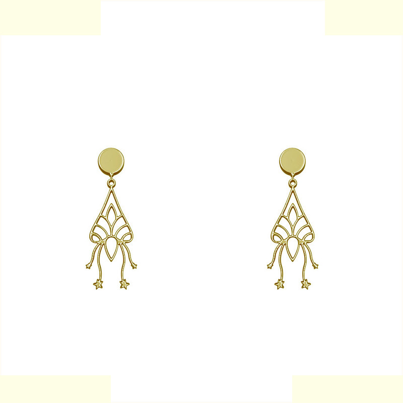 گوشواره طلا 18 عیار زنانه مدوپد مدل هندسی کد GA1-14456 گوشواره طلا 18 عیار زنانه مدوپد مدل هندسی کد GA1-14456