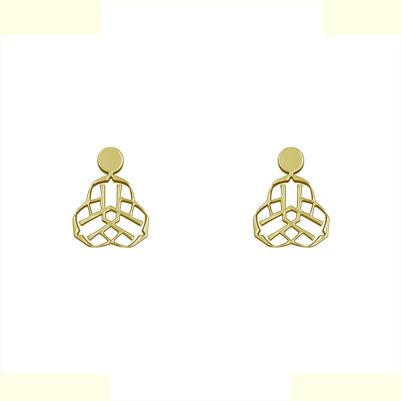 گوشواره طلا 18 عیار زنانه مدوپد مدل هندسی کد GA1-14511 گوشواره طلا 18 عیار زنانه مدوپد مدل هندسی کد GA1-14511