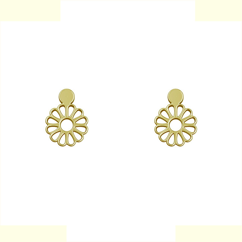 گوشواره طلا 18 عیار زنانه مدوپد مدل گل کد GA1-14589 گوشواره طلا 18 عیار زنانه مدوپد مدل گل کد GA1-14589