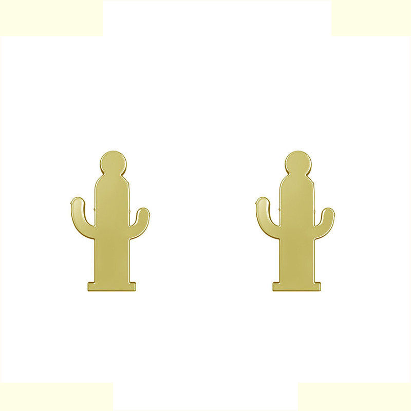 گوشواره طلا 18 عیار زنانه مدوپد مدل کاکتوس کد GA1-14612 گوشواره طلا 18 عیار زنانه مدوپد مدل کاکتوس کد GA1-14612