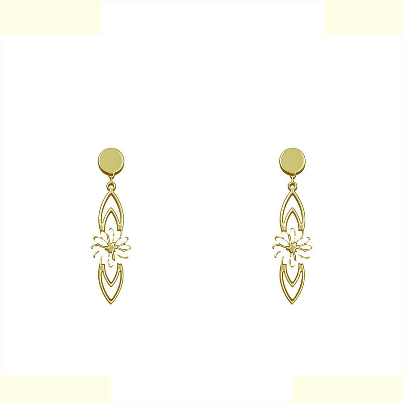 گوشواره طلا 18 عیار زنانه مدوپد مدل هندسی کد GA1-14640 گوشواره طلا 18 عیار زنانه مدوپد مدل هندسی کد GA1-14640