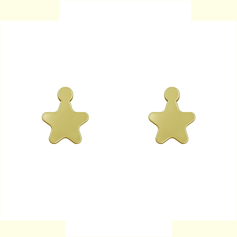 گوشواره طلا 18 عیار زنانه مدوپد مدل ستاره کد GA1-14687 گوشواره طلا 18 عیار زنانه مدوپد مدل ستاره کد GA1-14687