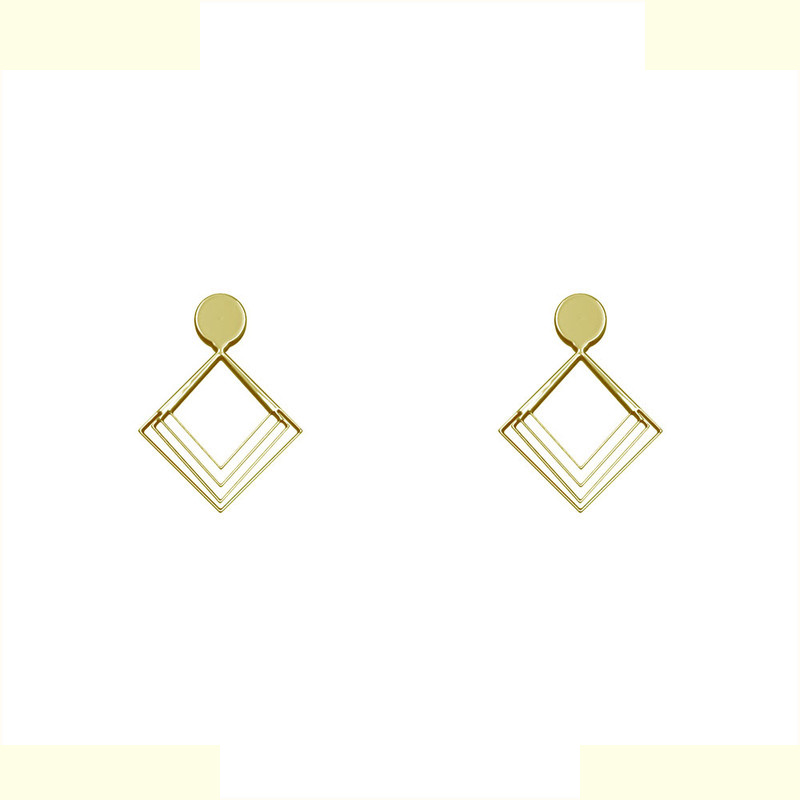 گوشواره طلا 18 عیار زنانه مدوپد مدل هندسی کد GA1-14689 گوشواره طلا 18 عیار زنانه مدوپد مدل هندسی کد GA1-14689