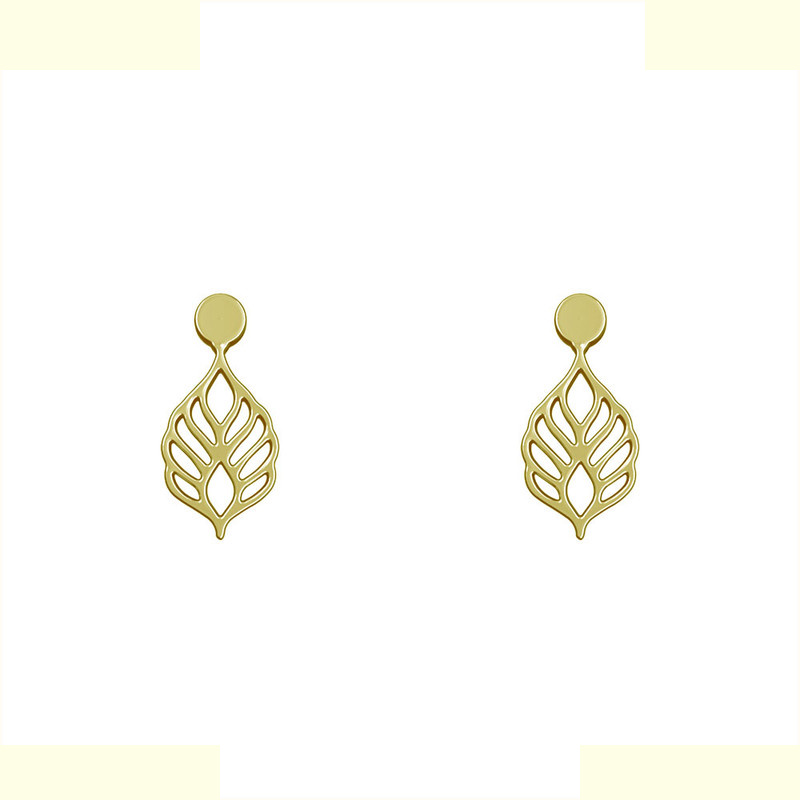 گوشواره طلا 18 عیار زنانه مدوپد مدل هندسی کد GA1-14716 گوشواره طلا 18 عیار زنانه مدوپد مدل هندسی کد GA1-14716