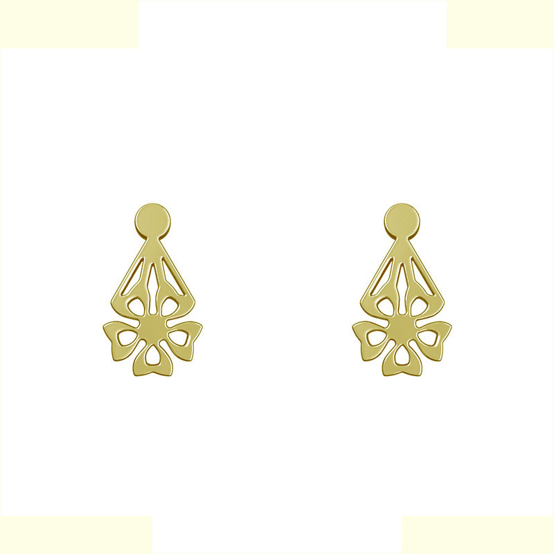 گوشواره طلا 18 عیار زنانه مدوپد مدل هندسی کد GA1-14765 گوشواره طلا 18 عیار زنانه مدوپد مدل هندسی کد GA1-14765