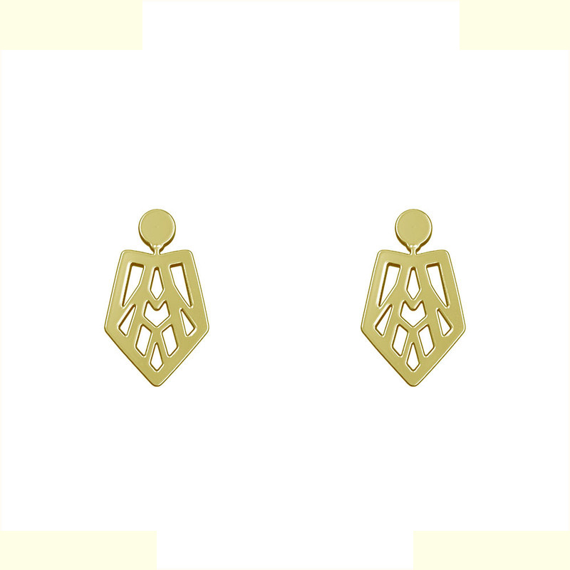 گوشواره طلا 18 عیار زنانه مدوپد مدل هندسی کد GA1-14789 گوشواره طلا 18 عیار زنانه مدوپد مدل هندسی کد GA1-14789