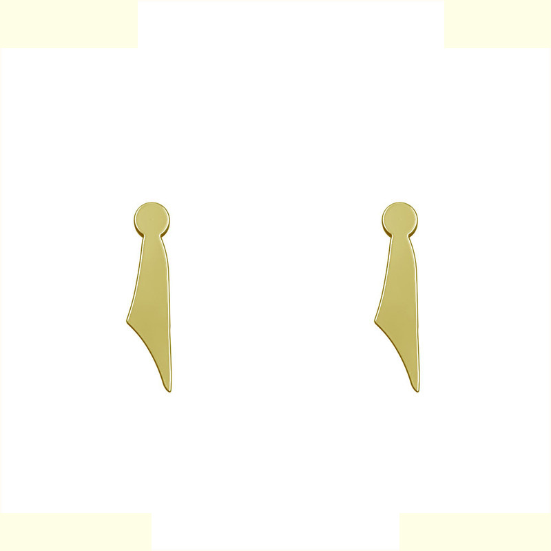 گوشواره طلا 18 عیار زنانه مدوپد مدل هندسی کد GA1-14831 گوشواره طلا 18 عیار زنانه مدوپد مدل هندسی کد GA1-14831