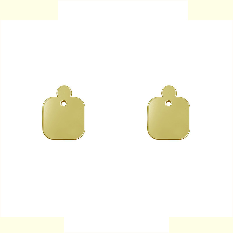 گوشواره طلا 18 عیار زنانه مدوپد مدل مربع کد GA1-14853 گوشواره طلا 18 عیار زنانه مدوپد مدل مربع کد GA1-14853