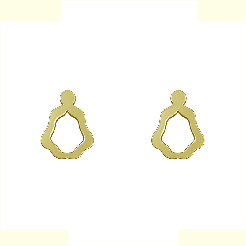 گوشواره طلا 18 عیار زنانه مدوپد مدل هندسی کد GA1-14876 گوشواره طلا 18 عیار زنانه مدوپد مدل هندسی کد GA1-14876