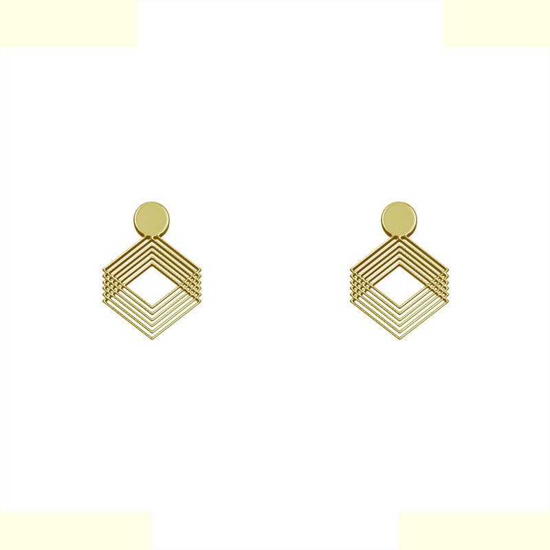 گوشواره طلا 18 عیار زنانه مدوپد مدل هندسی کد GA1-14919 گوشواره طلا 18 عیار زنانه مدوپد مدل هندسی کد GA1-14919