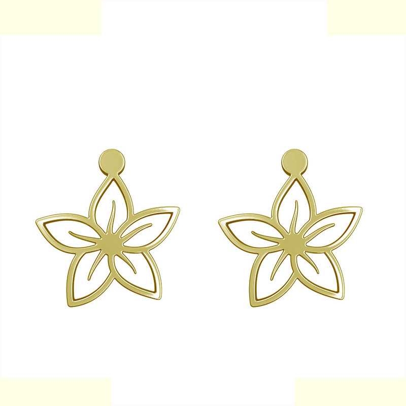 گوشواره طلا 18 عیار زنانه مدوپد مدل گل کد GA1-14945 گوشواره طلا 18 عیار زنانه مدوپد مدل گل کد GA1-14945