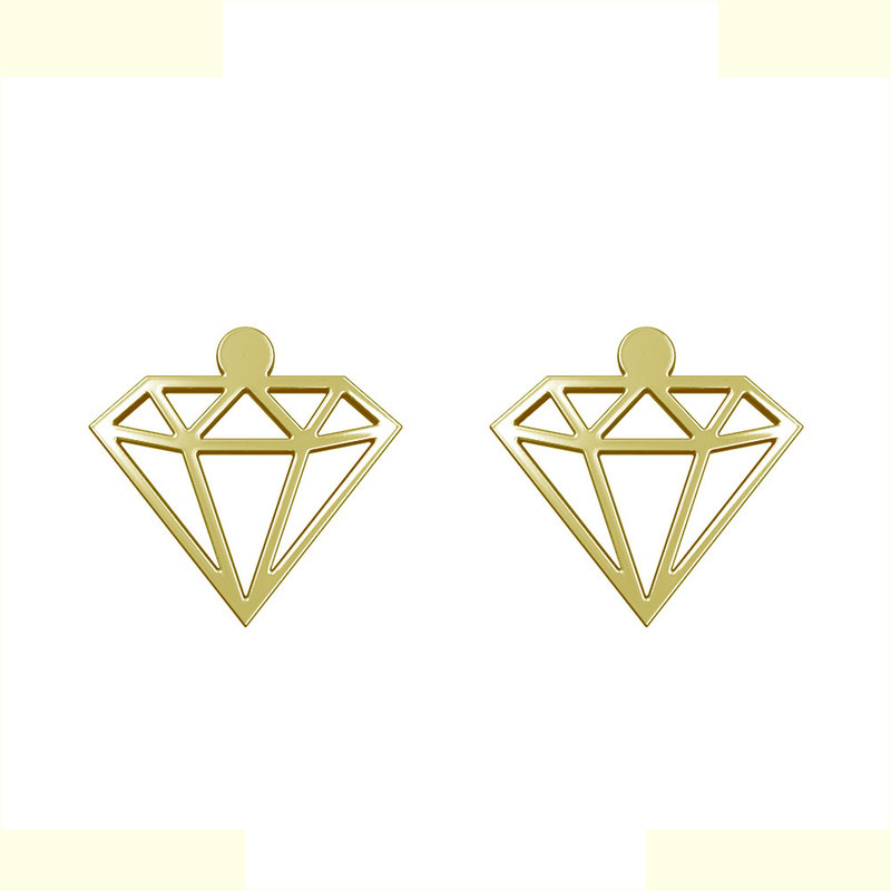 گوشواره طلا 18 عیار زنانه مدوپد مدل الماس کد GA1-14956 گوشواره طلا 18 عیار زنانه مدوپد مدل الماس کد GA1-14956