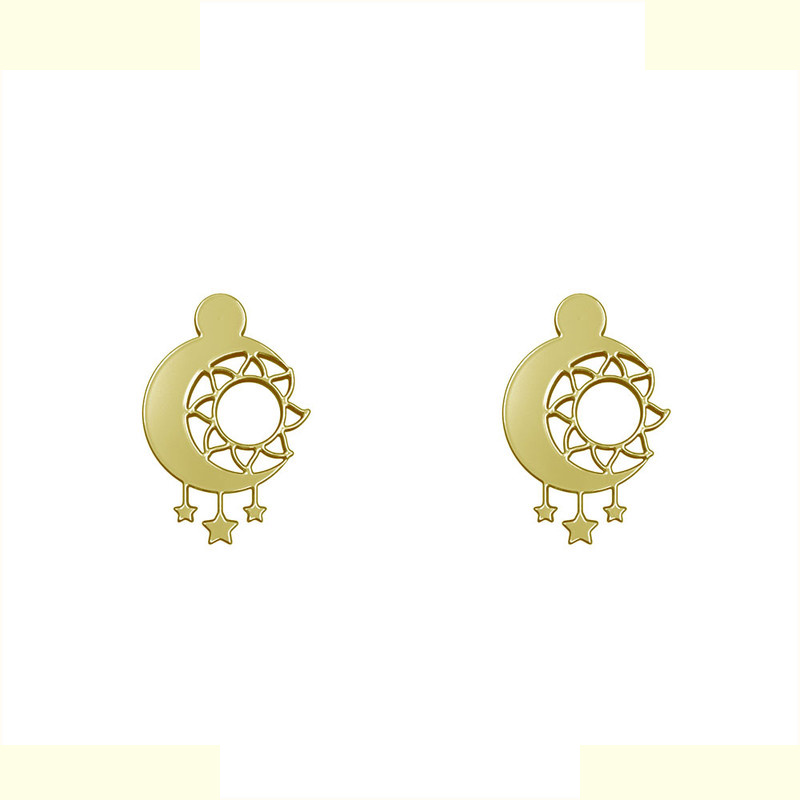 گوشواره طلا 18 عیار زنانه مدوپد مدل ماه کد GA1-15020 گوشواره طلا 18 عیار زنانه مدوپد مدل ماه کد GA1-15020