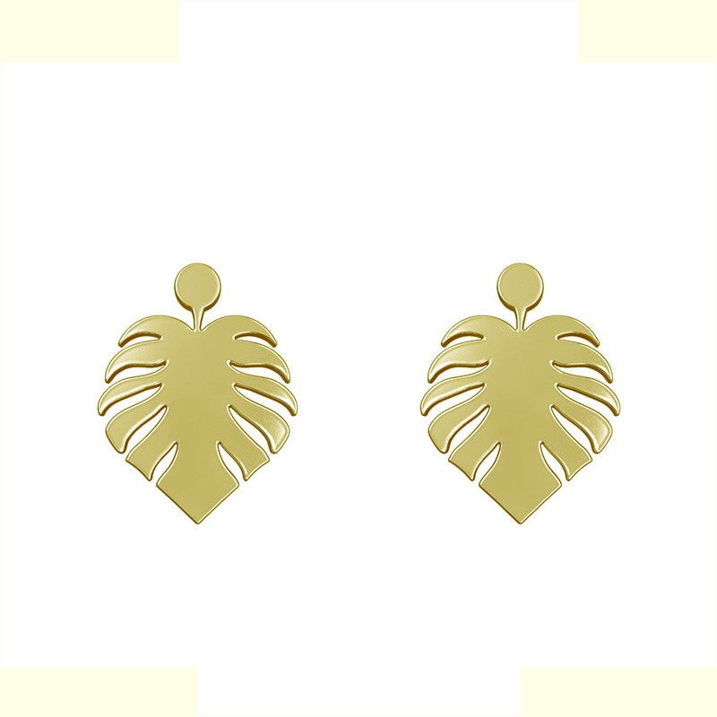 گوشواره طلا 18 عیار زنانه مدوپد مدل برگ کد GA1-15051 گوشواره طلا 18 عیار زنانه مدوپد مدل برگ کد GA1-15051