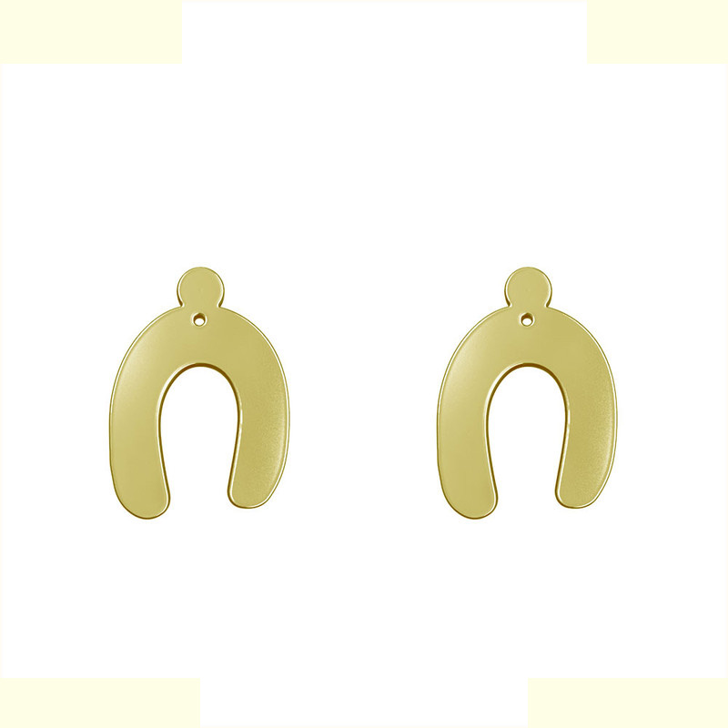 گوشواره طلا 18 عیار زنانه مدوپد مدل هندسی کد GA1-15085 گوشواره طلا 18 عیار زنانه مدوپد مدل هندسی کد GA1-15085