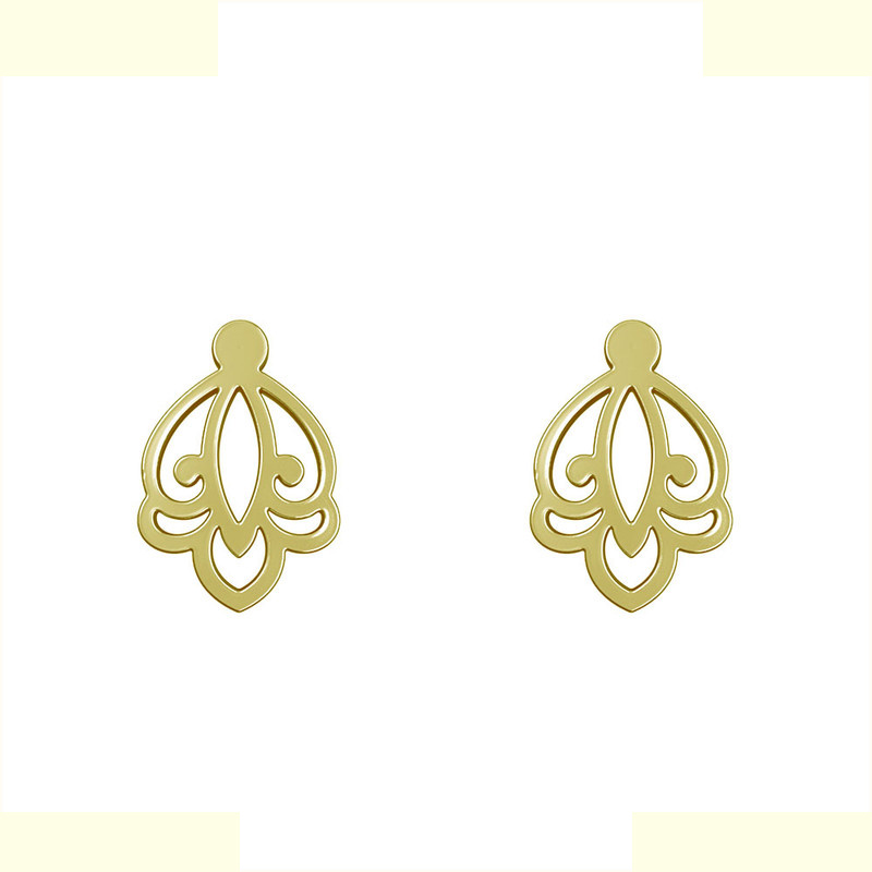 گوشواره طلا 18 عیار زنانه مدوپد مدل هندسی کد GA1-15099 گوشواره طلا 18 عیار زنانه مدوپد مدل هندسی کد GA1-15099