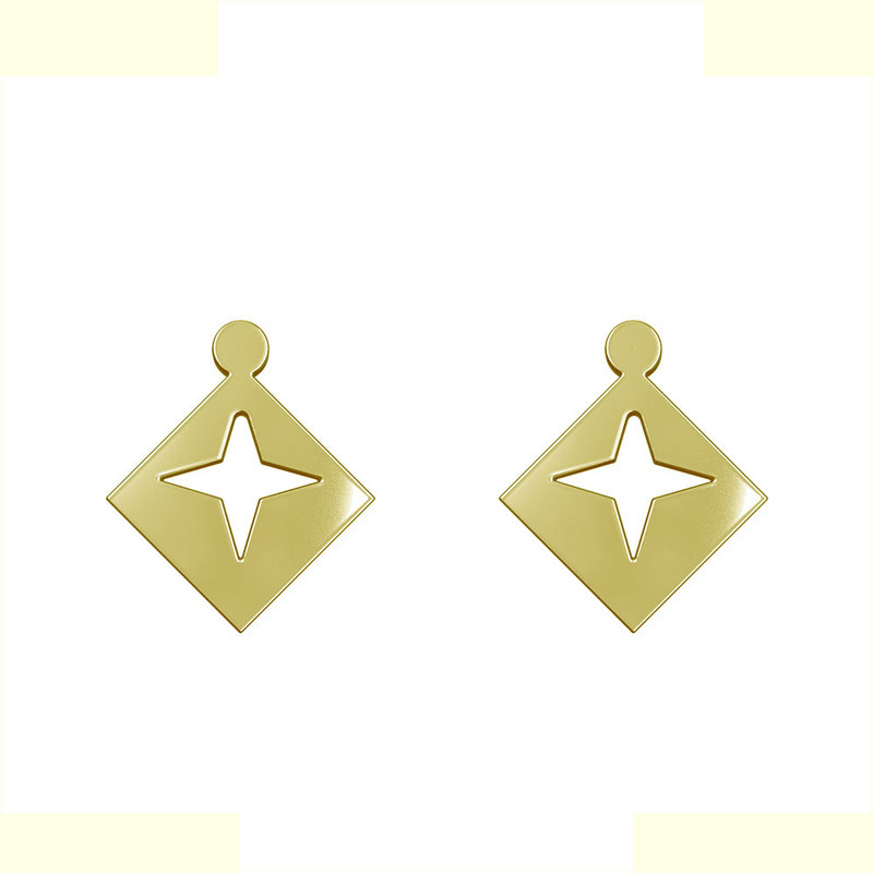 گوشواره طلا 18 عیار زنانه مدوپد مدل هندسی کد GA1-15110 گوشواره طلا 18 عیار زنانه مدوپد مدل هندسی کد GA1-15110