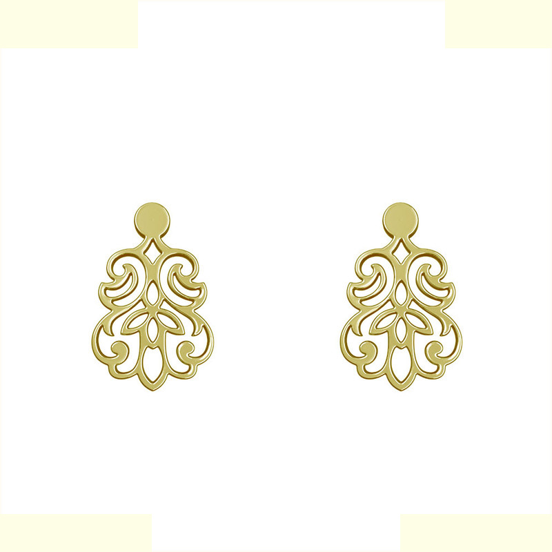 گوشواره طلا 18 عیار زنانه مدوپد مدل هندسی کد GA1-15126 گوشواره طلا 18 عیار زنانه مدوپد مدل هندسی کد GA1-15126