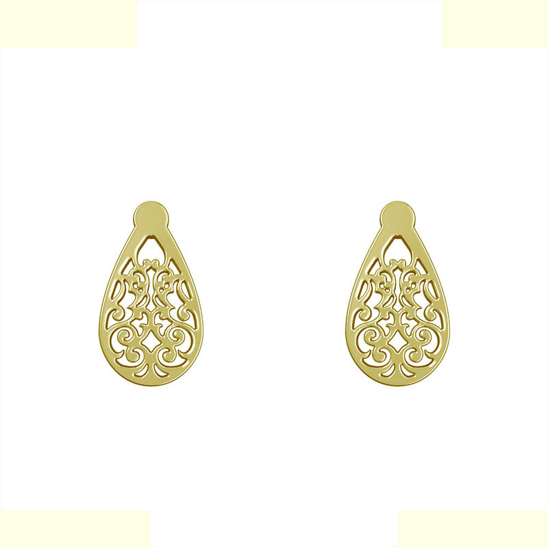 گوشواره طلا 18 عیار زنانه مدوپد مدل هندسی کد GA1-15192 گوشواره طلا 18 عیار زنانه مدوپد مدل هندسی کد GA1-15192