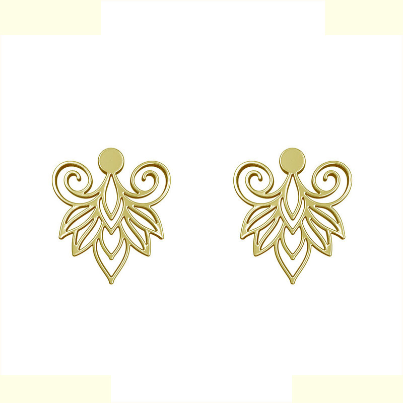 گوشواره طلا 18 عیار زنانه مدوپد مدل هندسی کد GA1-15213 گوشواره طلا 18 عیار زنانه مدوپد مدل هندسی کد GA1-15213