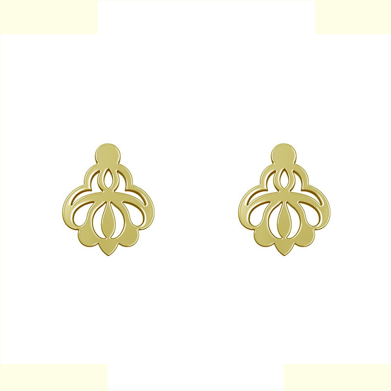 گوشواره طلا 18 عیار زنانه مدوپد مدل هندسی کد GA1-15218 گوشواره طلا 18 عیار زنانه مدوپد مدل هندسی کد GA1-15218