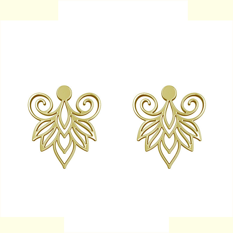 گوشواره طلا 18 عیار زنانه مدوپد مدل هندسی کد GA1-15229 گوشواره طلا 18 عیار زنانه مدوپد مدل هندسی کد GA1-15229