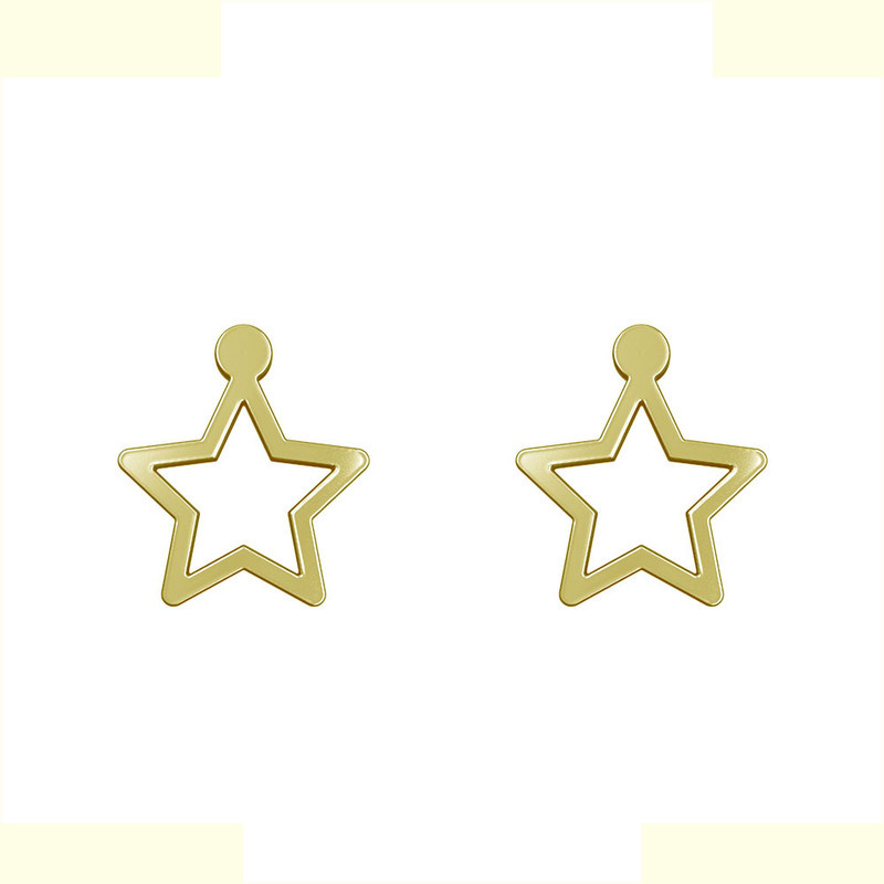 گوشواره طلا 18 عیار زنانه مدوپد مدل ستاره کد GA1-15353 گوشواره طلا 18 عیار زنانه مدوپد مدل ستاره کد GA1-15353