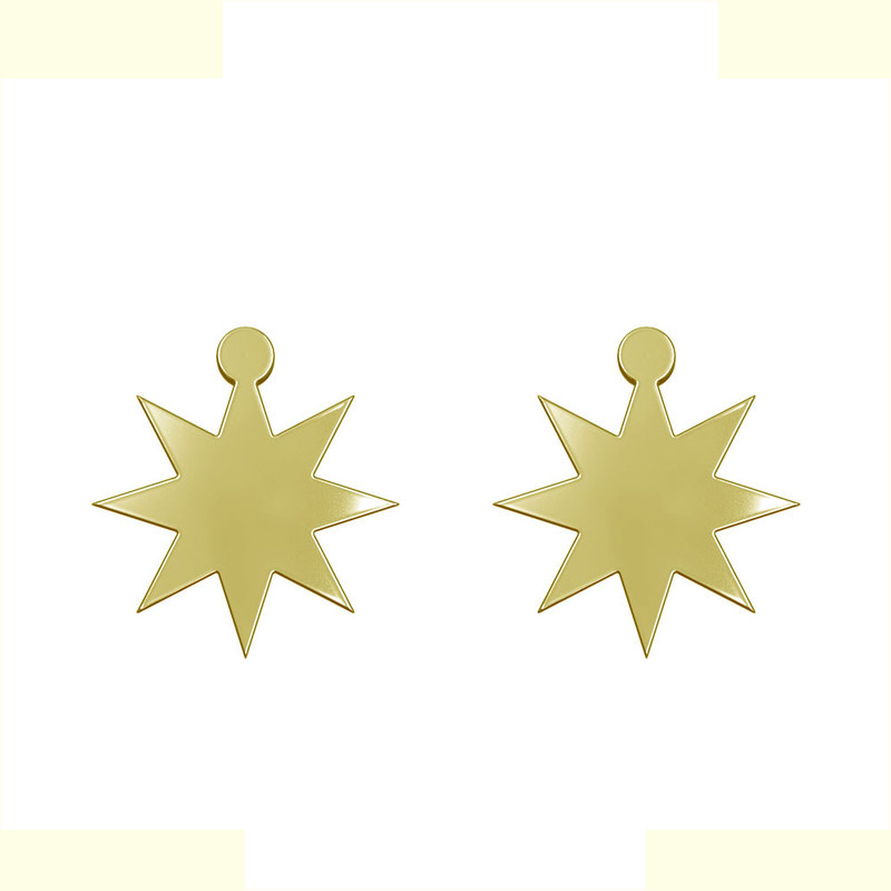 گوشواره طلا 18 عیار زنانه مدوپد مدل ستاره کد GA1-15367 گوشواره طلا 18 عیار زنانه مدوپد مدل ستاره کد GA1-15367