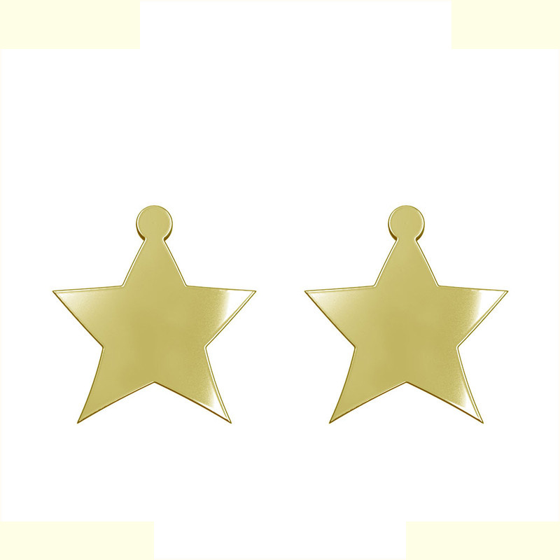 گوشواره طلا 18 عیار زنانه مدوپد مدل ستاره کد GA1-15369 گوشواره طلا 18 عیار زنانه مدوپد مدل ستاره کد GA1-15369