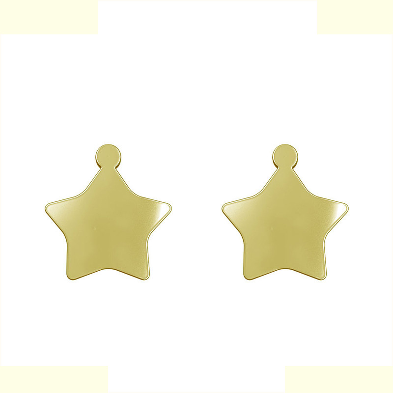 گوشواره طلا 18 عیار زنانه مدوپد مدل ستاره کد GA1-15387 گوشواره طلا 18 عیار زنانه مدوپد مدل ستاره کد GA1-15387