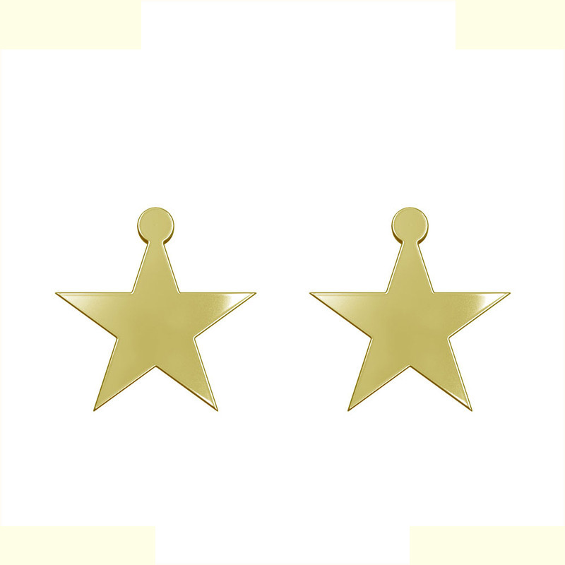 گوشواره طلا 18 عیار زنانه مدوپد مدل ستاره کد GA1-15399 گوشواره طلا 18 عیار زنانه مدوپد مدل ستاره کد GA1-15399
