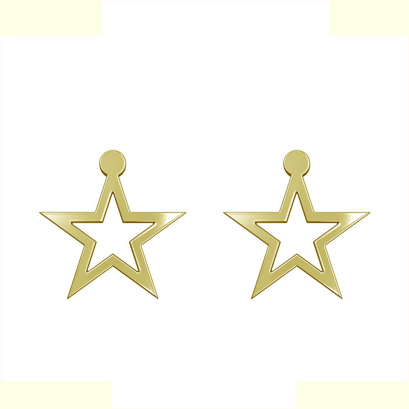 گوشواره طلا 18 عیار زنانه مدوپد مدل ستاره کد GA1-15402 گوشواره طلا 18 عیار زنانه مدوپد مدل ستاره کد GA1-15402