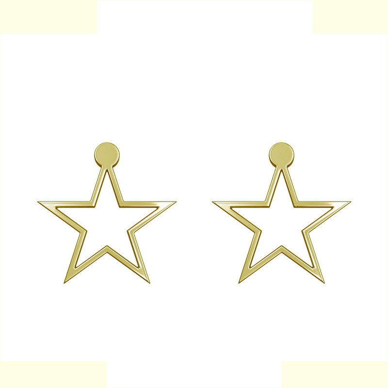 گوشواره طلا 18 عیار زنانه مدوپد مدل ستاره کد GA1-15403 گوشواره طلا 18 عیار زنانه مدوپد مدل ستاره کد GA1-15403