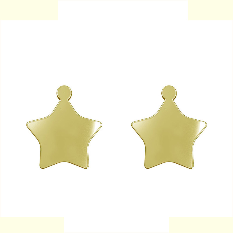 گوشواره طلا 18 عیار زنانه مدوپد مدل ستاره کد GA1-15409 گوشواره طلا 18 عیار زنانه مدوپد مدل ستاره کد GA1-15409