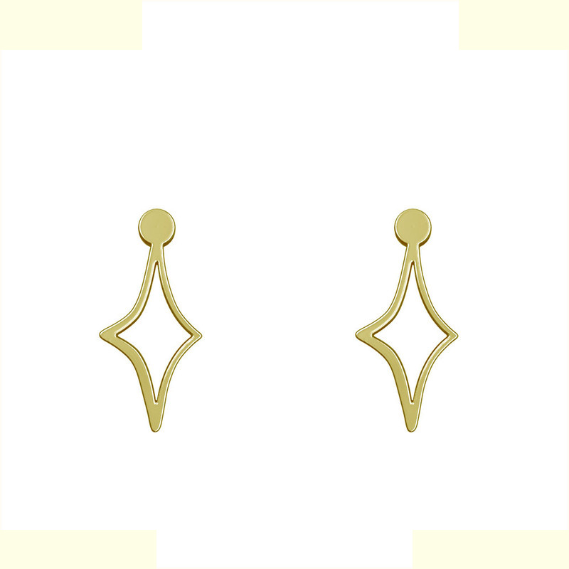 گوشواره طلا 18 عیار زنانه مدوپد مدل ستاره کد GA1-15416 گوشواره طلا 18 عیار زنانه مدوپد مدل ستاره کد GA1-15416