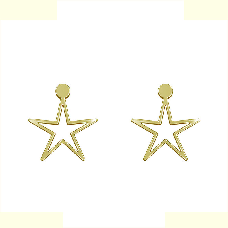 گوشواره طلا 18 عیار زنانه مدوپد مدل ستاره کد GA1-15427 گوشواره طلا 18 عیار زنانه مدوپد مدل ستاره کد GA1-15427