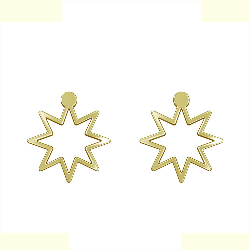گوشواره طلا 18 عیار زنانه مدوپد مدل ستاره کد GA1-15453 گوشواره طلا 18 عیار زنانه مدوپد مدل ستاره کد GA1-15453
