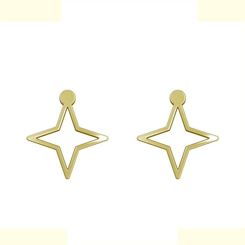 گوشواره طلا 18 عیار زنانه مدوپد مدل ستاره کد GA1-15457 گوشواره طلا 18 عیار زنانه مدوپد مدل ستاره کد GA1-15457