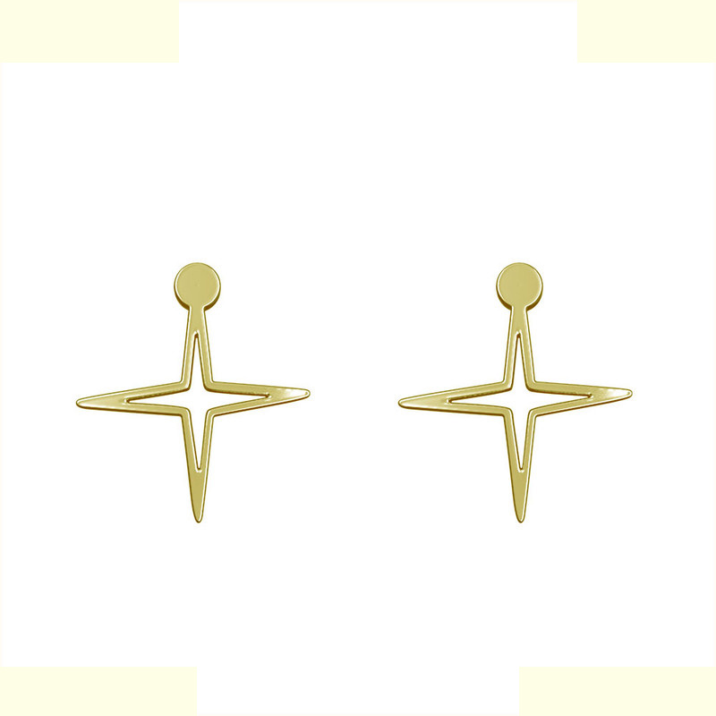 گوشواره طلا 18 عیار زنانه مدوپد مدل ستاره کد GA1-15487 گوشواره طلا 18 عیار زنانه مدوپد مدل ستاره کد GA1-15487