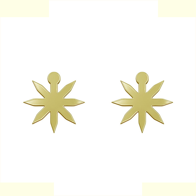 گوشواره طلا 18 عیار زنانه مدوپد مدل ستاره کد GA1-15537 گوشواره طلا 18 عیار زنانه مدوپد مدل ستاره کد GA1-15537