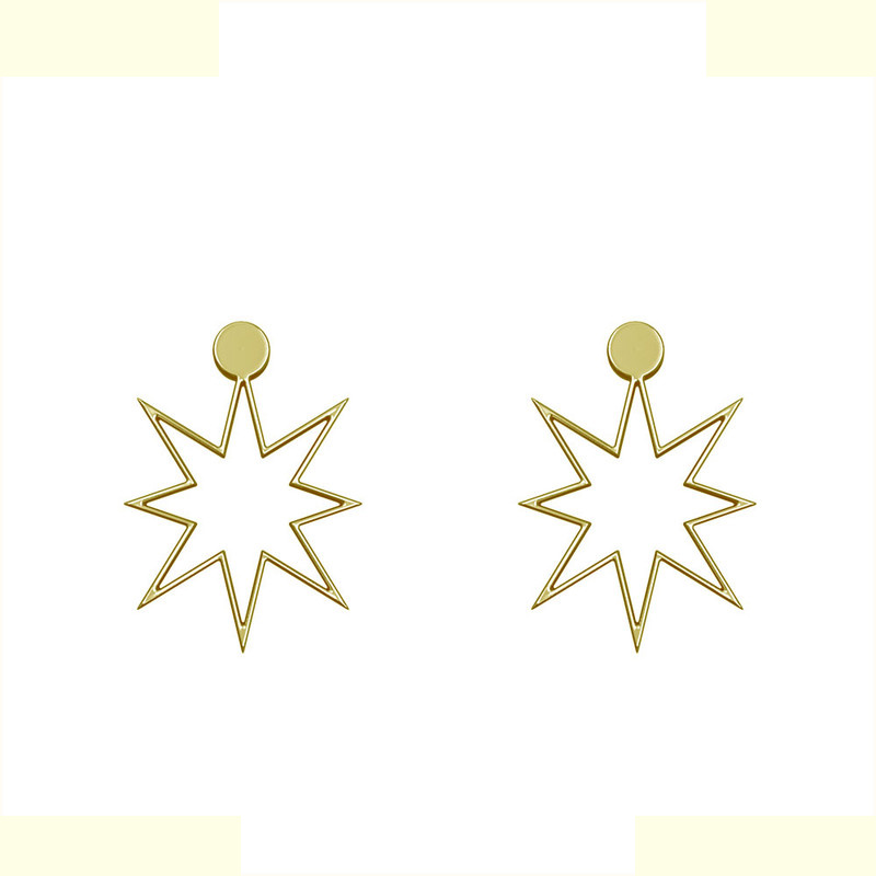 گوشواره طلا 18 عیار زنانه مدوپد مدل ستاره کد GA1-15557 گوشواره طلا 18 عیار زنانه مدوپد مدل ستاره کد GA1-15557