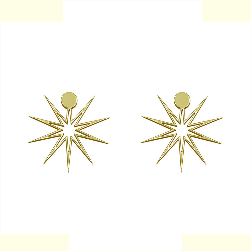 گوشواره طلا 18 عیار زنانه مدوپد مدل ستاره کد GA1-15567 گوشواره طلا 18 عیار زنانه مدوپد مدل ستاره کد GA1-15567