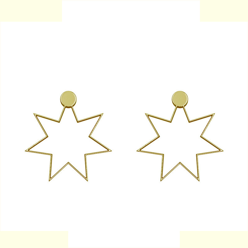 گوشواره طلا 18 عیار زنانه مدوپد مدل ستاره کد GA1-15580 گوشواره طلا 18 عیار زنانه مدوپد مدل ستاره کد GA1-15580