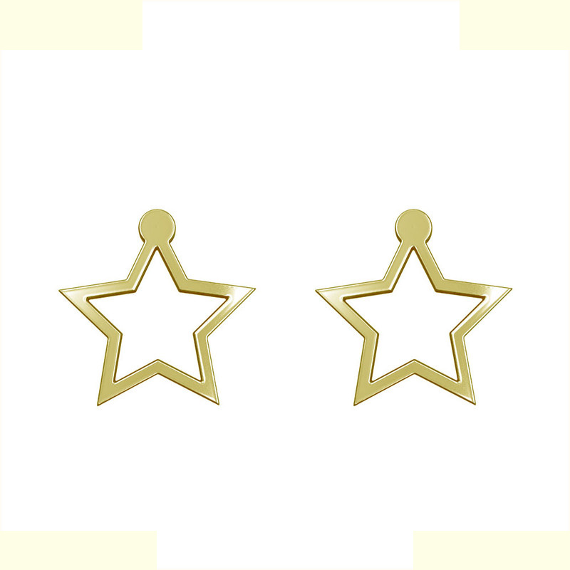 گوشواره طلا 18 عیار زنانه مدوپد مدل ستاره کد GA1-15581 گوشواره طلا 18 عیار زنانه مدوپد مدل ستاره کد GA1-15581