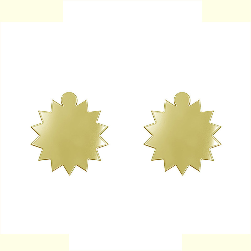 گوشواره طلا 18 عیار زنانه مدوپد مدل ستاره کد GA1-15610 گوشواره طلا 18 عیار زنانه مدوپد مدل ستاره کد GA1-15610