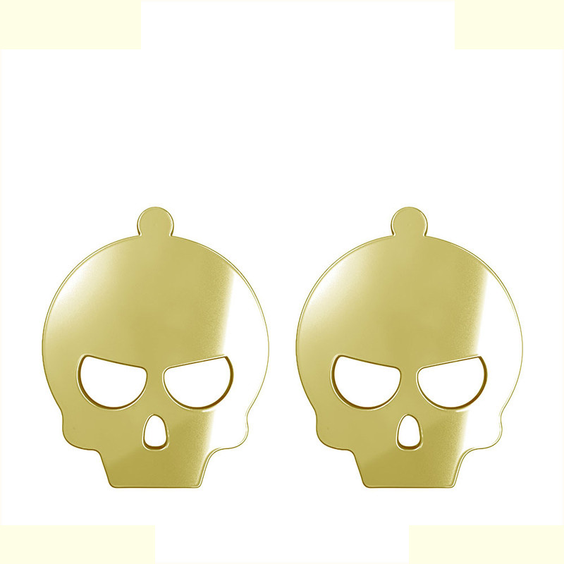 گوشواره طلا 18 عیار زنانه مدوپد مدل جمجمه کد GA1-15714 گوشواره طلا 18 عیار زنانه مدوپد مدل جمجمه کد GA1-15714