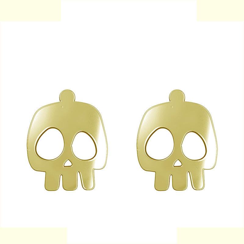 گوشواره طلا 18 عیار زنانه مدوپد مدل جمجمه کد GA1-15718 گوشواره طلا 18 عیار زنانه مدوپد مدل جمجمه کد GA1-15718