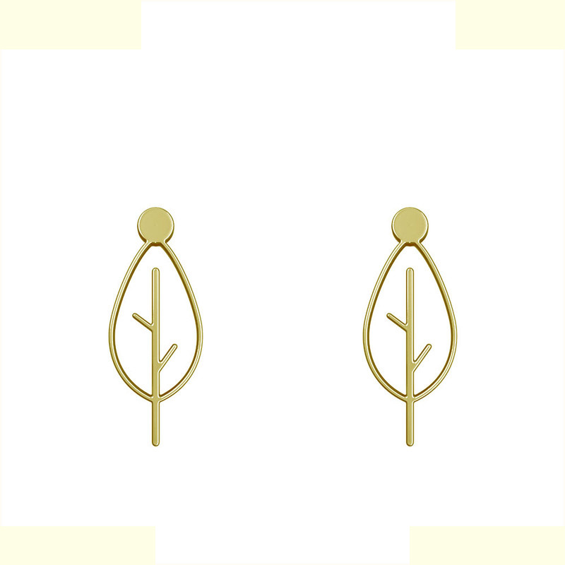 گوشواره طلا 18 عیار زنانه مدوپد مدل درخت کد GA1-15742 گوشواره طلا 18 عیار زنانه مدوپد مدل درخت کد GA1-15742